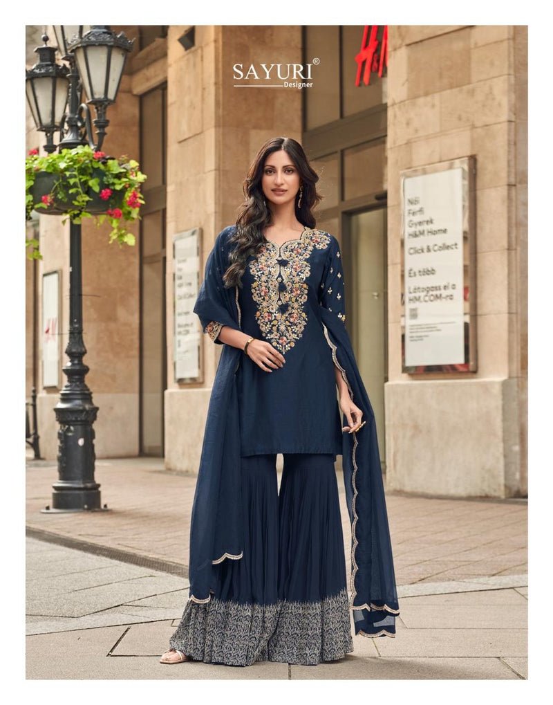 Sayuri Designer Ishani 5596 Premium Silk Party Wear Suits